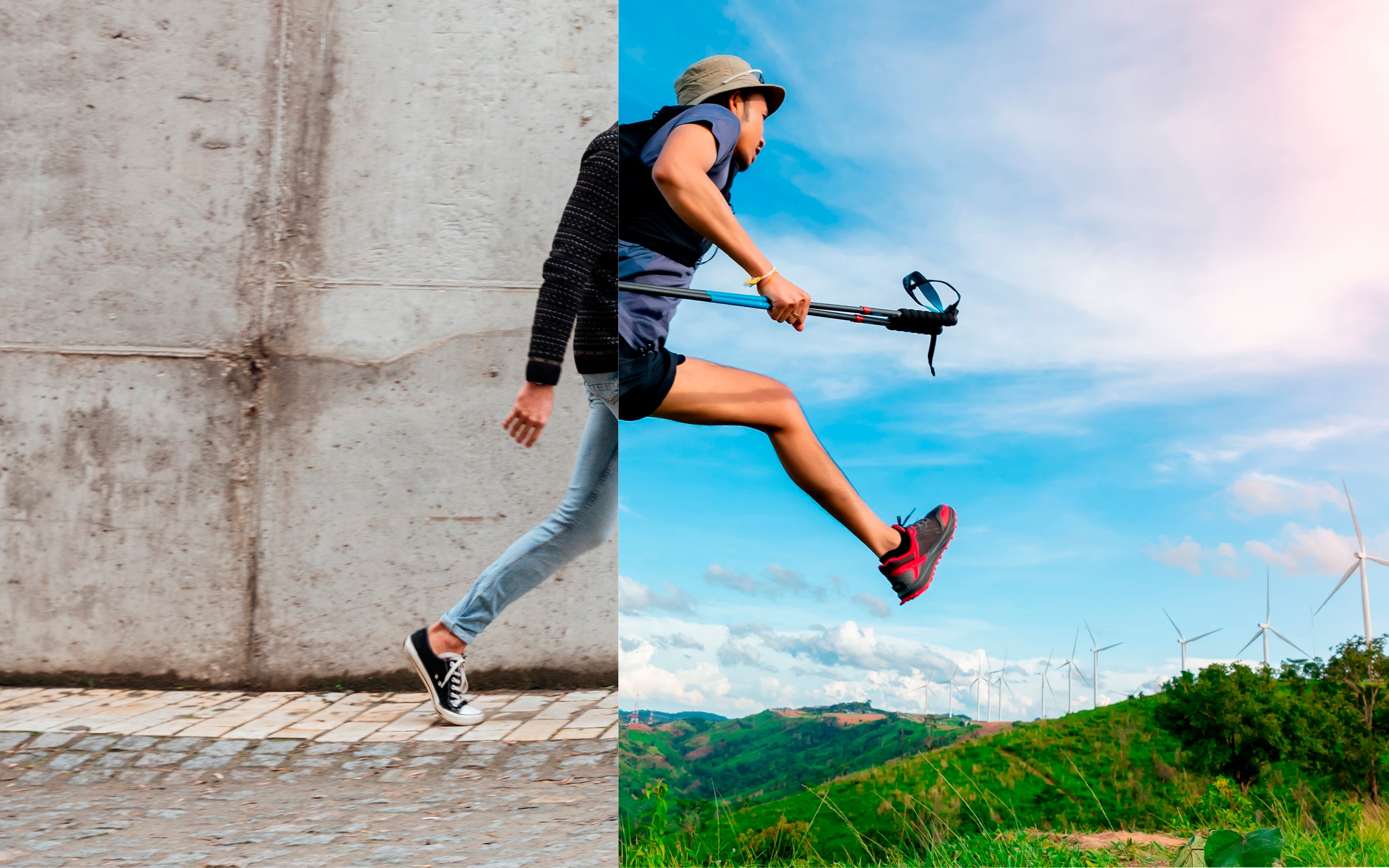 Equipement de trail-running : chaussures de trail, gilets d'hydratation, flasques...