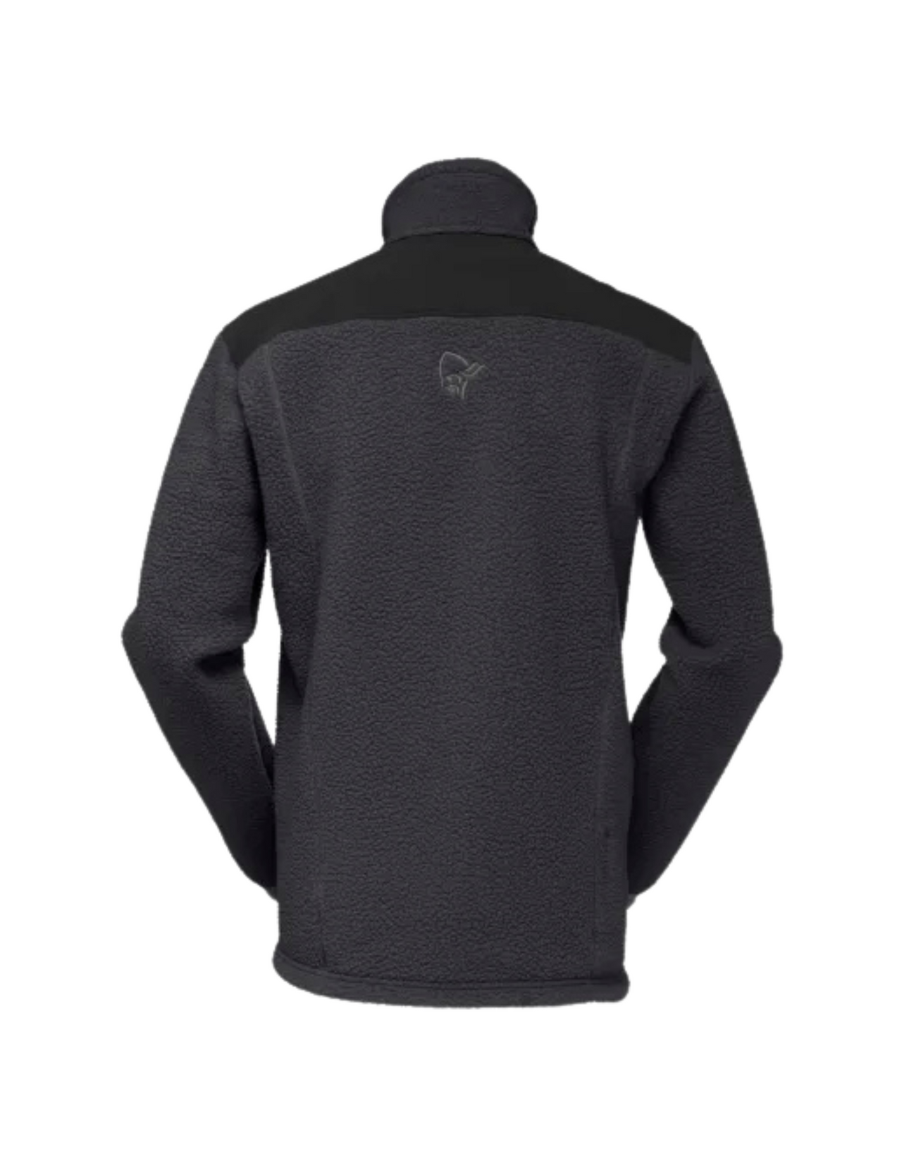 Polaire Norrona Trollveggen Thermal Pro Homme Phantom, couleur gris foncé, vue arrière