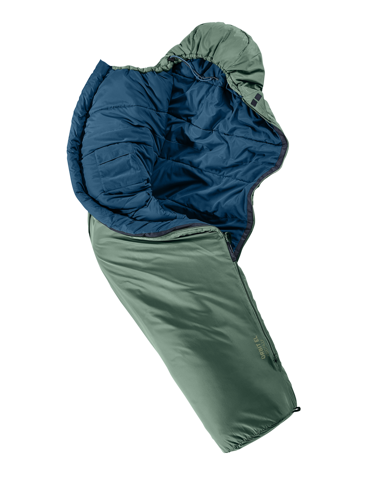 Deuter Orbit +5° EL (Extra Lungo) Sacco a pelo sinistro
