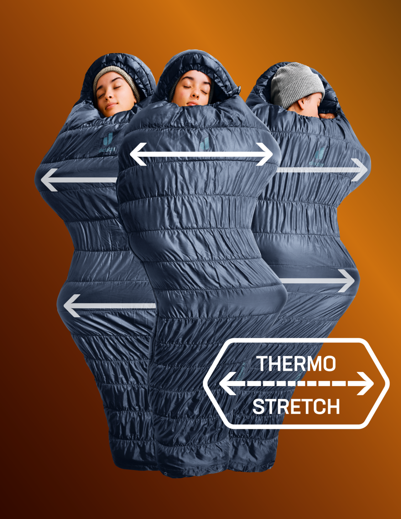 Sac de Couchage Deuter Exosphere -6° SL (Short Long) Femme Left
