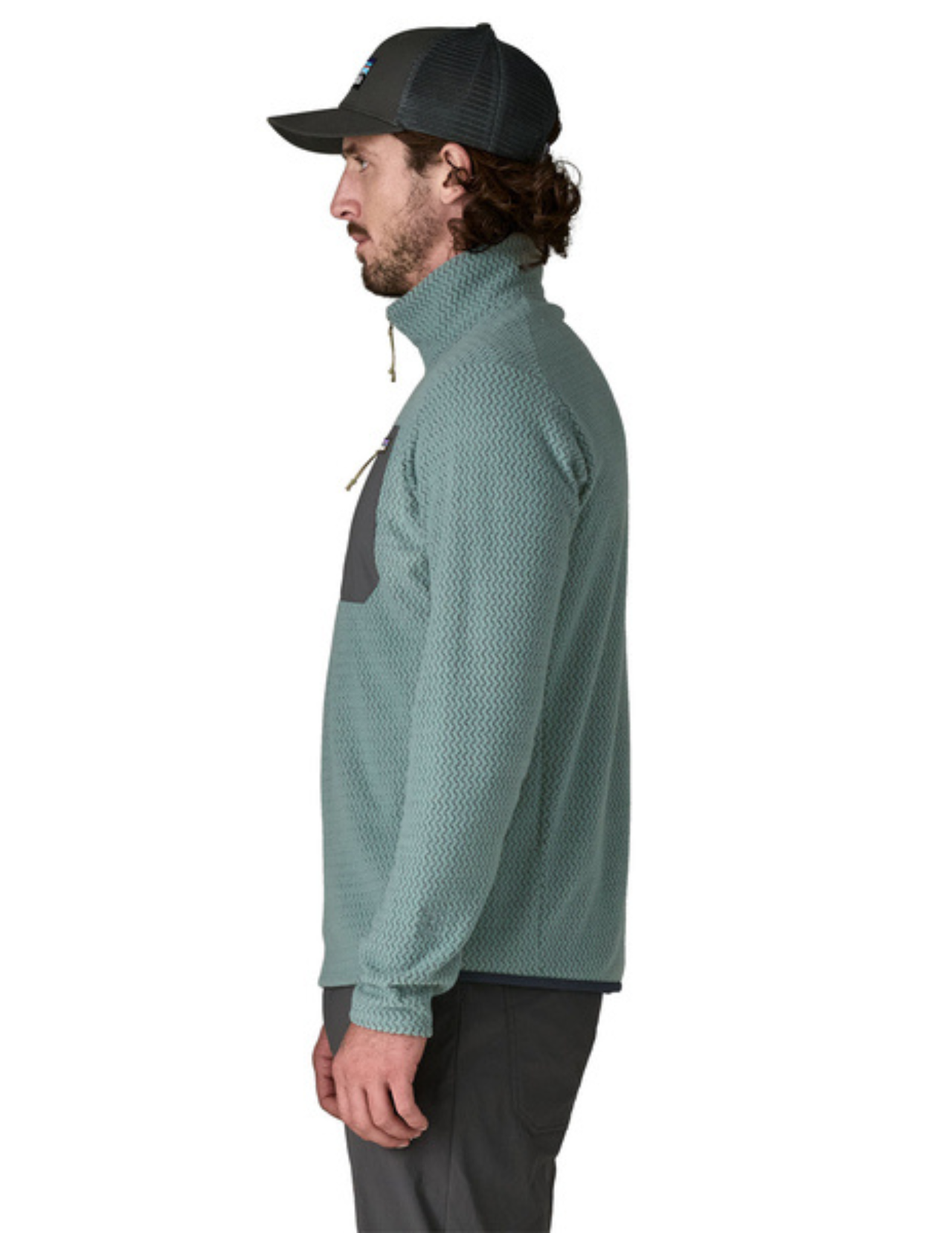 Polaire Patagonia R1 Air Zip-Neck Homme