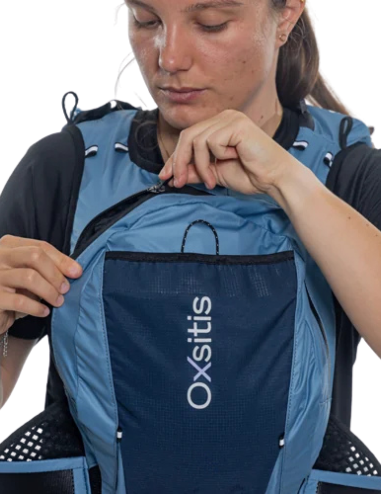 Gilet d'Hydratation Oxsitis Spectre Femme 12 L + 2 Flasques 500 ml