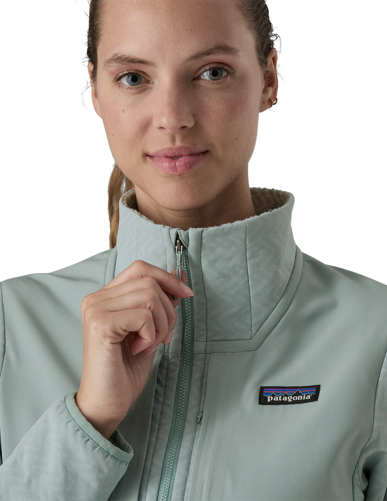 Polaire à Capuche Patagonia R2 Cross Strata Femme