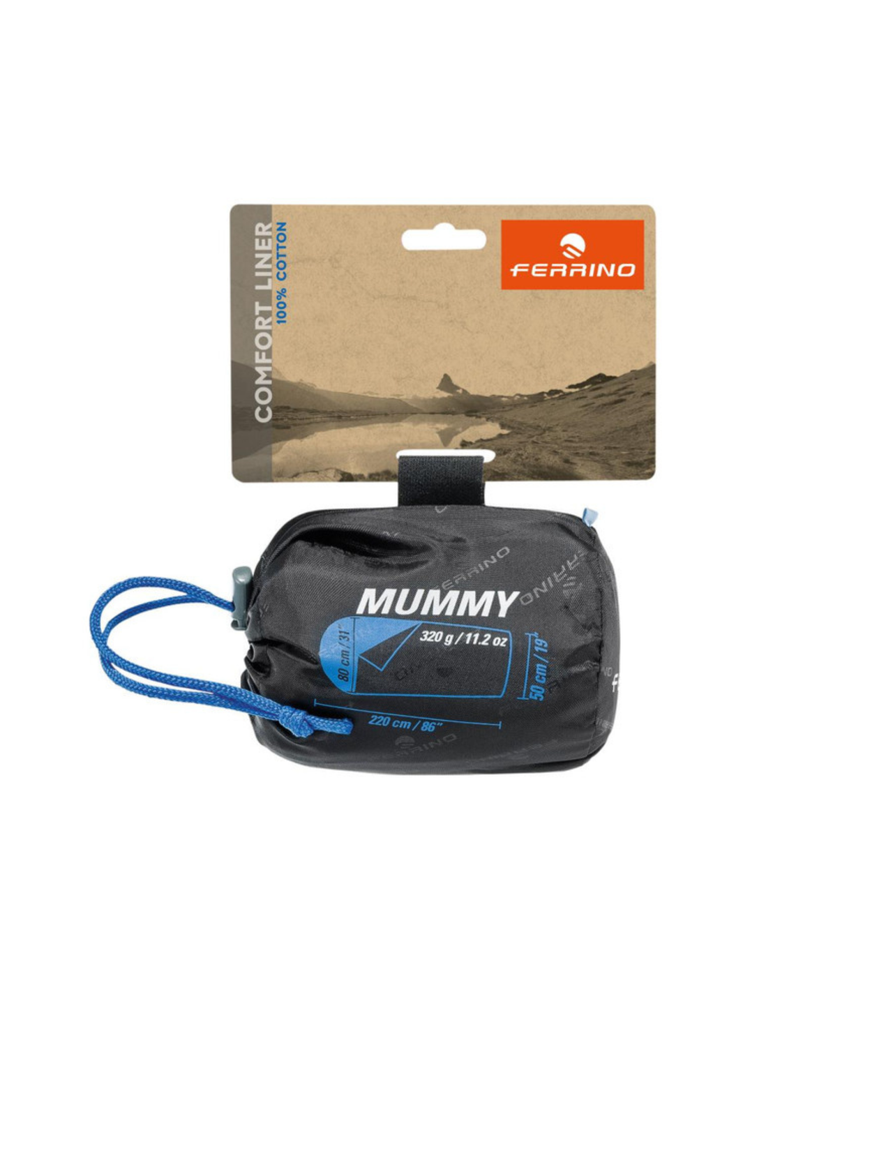 Sac à Viande Ferrino Comfort Liner Mummy