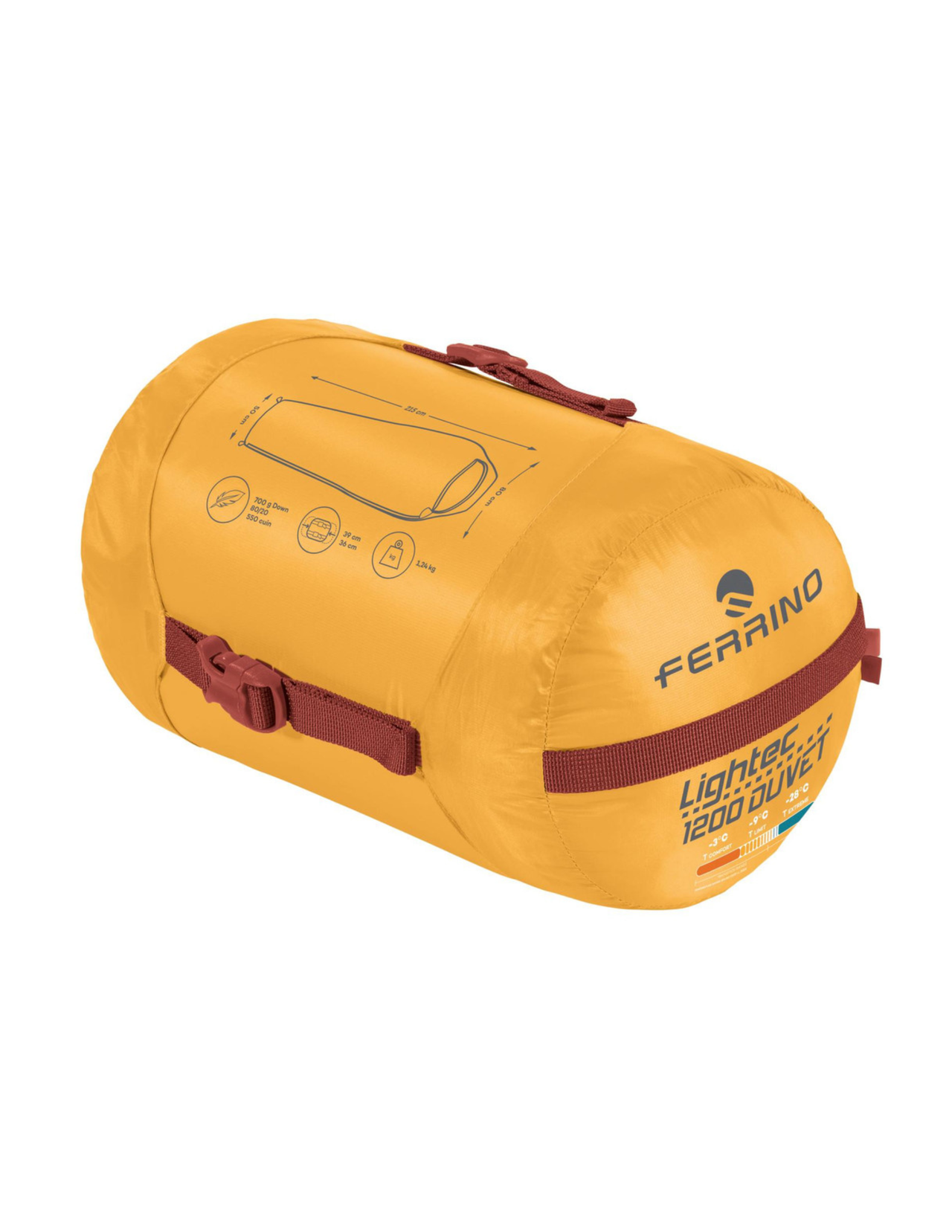 Sac de Couchage Ferrino Lightec 1200 Down