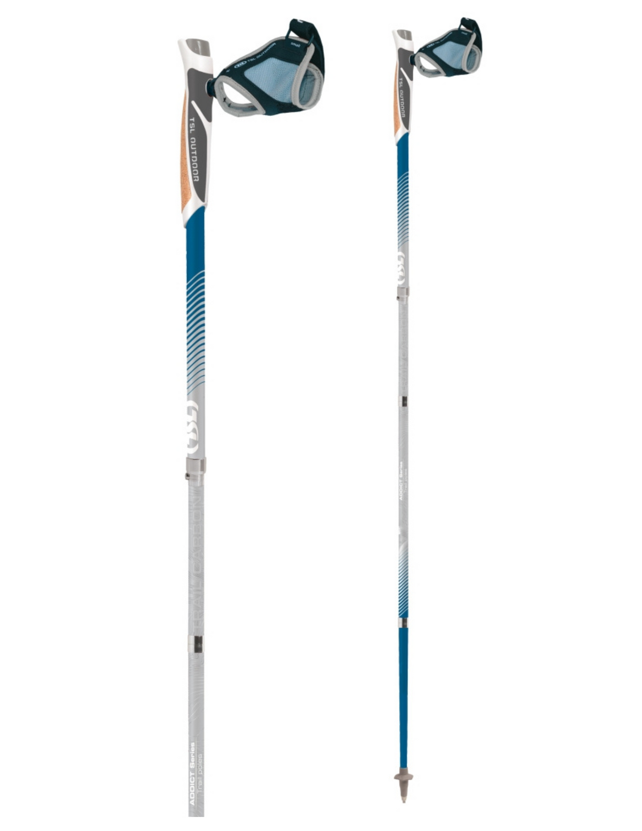 Bâtons de Trail TSL Trail Alu 4 Magnetic Cork Short