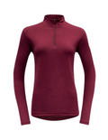Devold Breeze Merino 150 Zip Langarm-Basisschicht für Damen