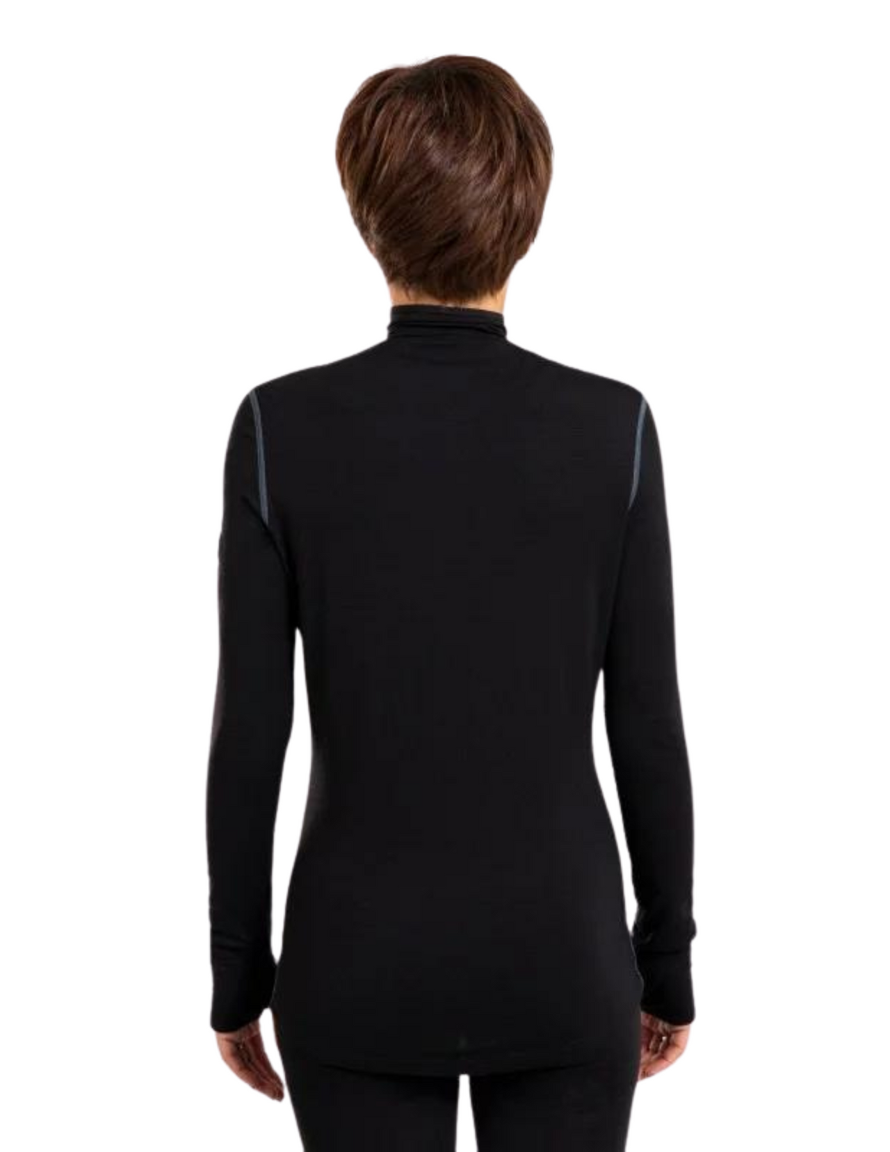 Ogarun biancheria intima 240 Merinos 1/2 Zip Long Sleeping Woman