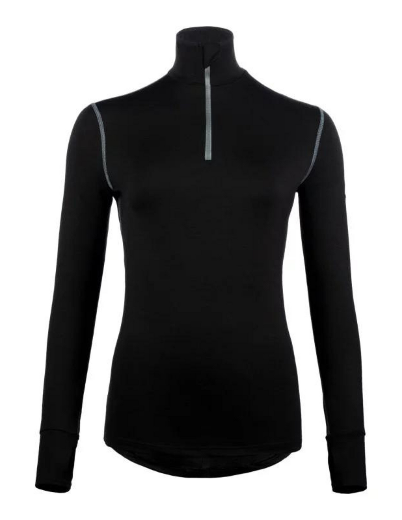 Ogarun biancheria intima 240 Merinos 1/2 Zip Long Sleeping Woman