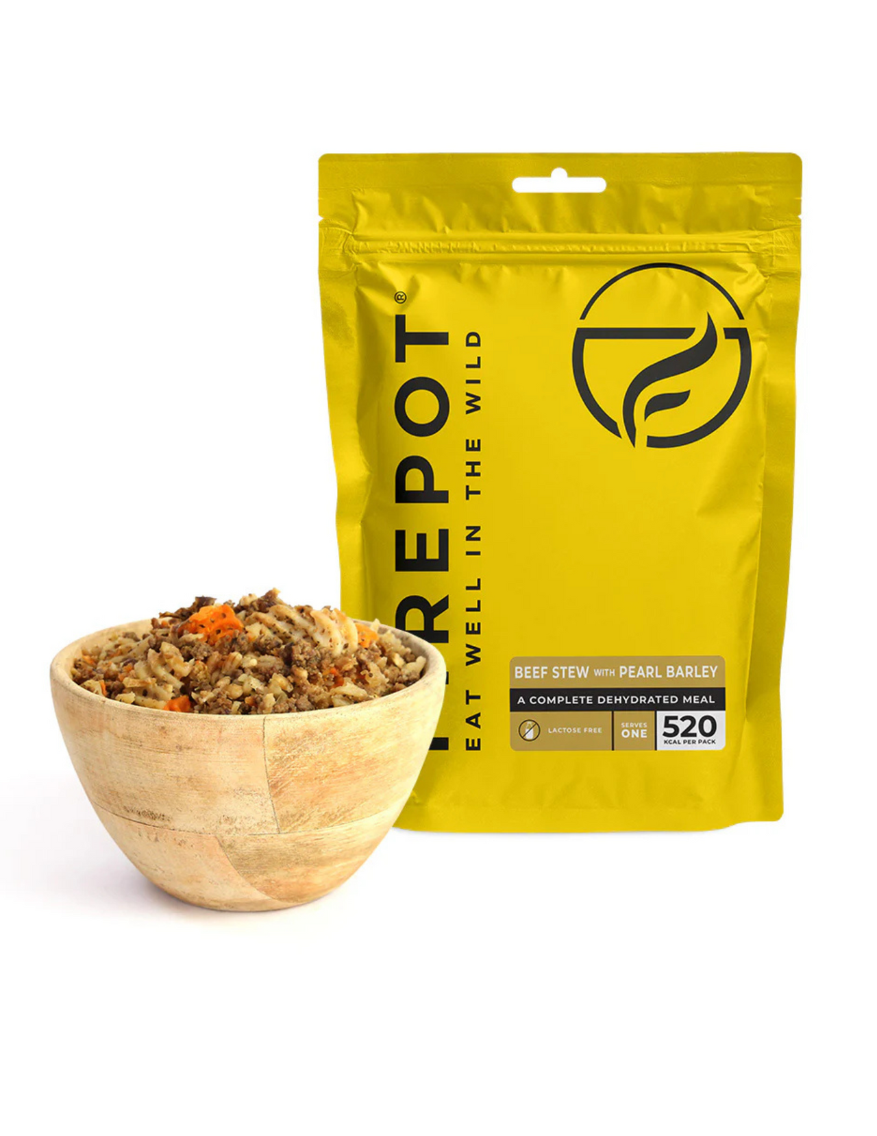 Plat déshydraté Firepot Ragoût de boeuf et orge perlé