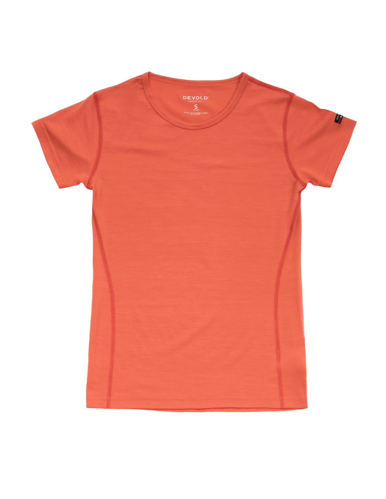T-shirt da donna a maniche corte Devold Breeze Merino 150