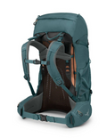 Sac à dos de randonnée Osprey Renn 50L Femme, couleur bleue, vue arrière