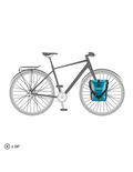 Paire de Sacoches de Roue Avant/Arrière Ortlieb Sport Roller, fixée sur le vélo