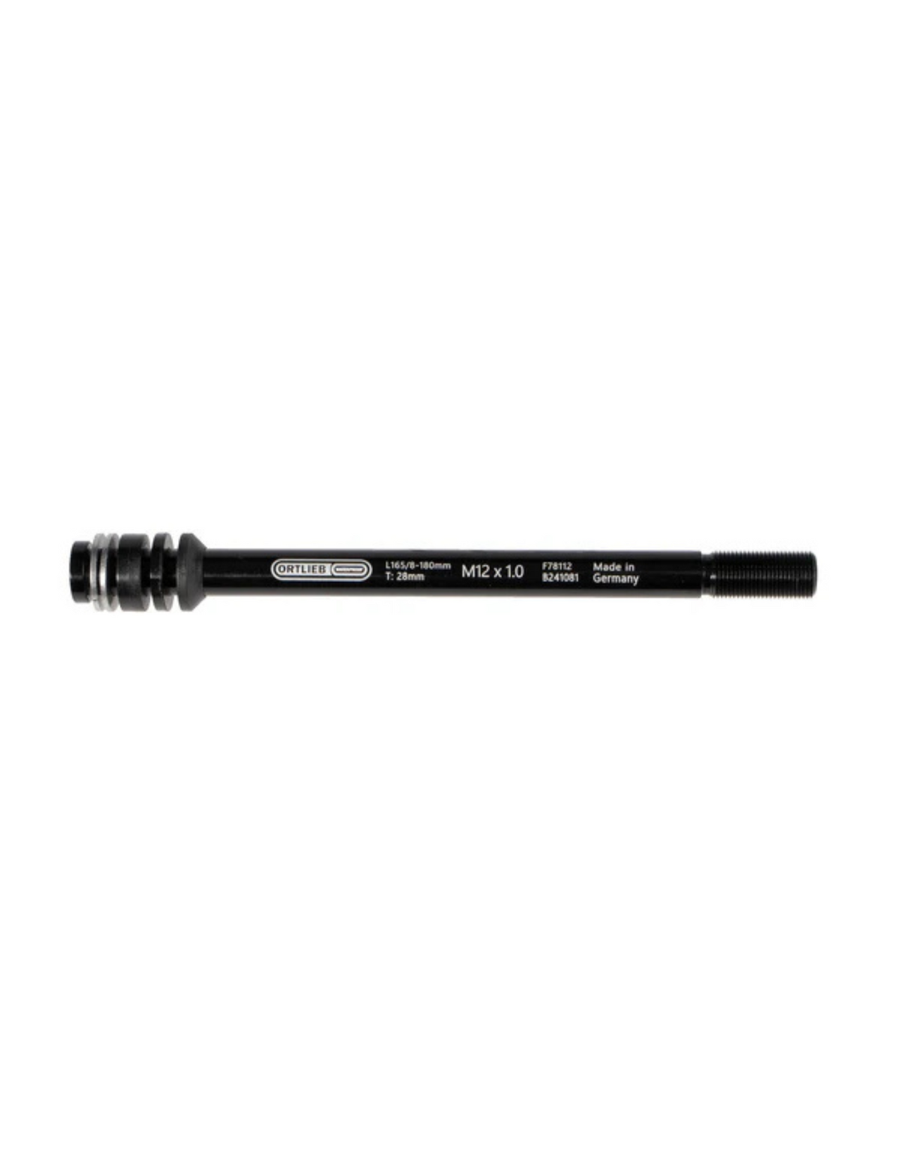 Axe Travsersant Adaptateur Ortlieb Thru Axle M6 Adaptator 1 mm