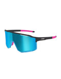 Lunettes de Soleil Cébé Outflow 2 Matt Trans Blue/Black/Pink - Écran Grey Full Revo Ice Blue