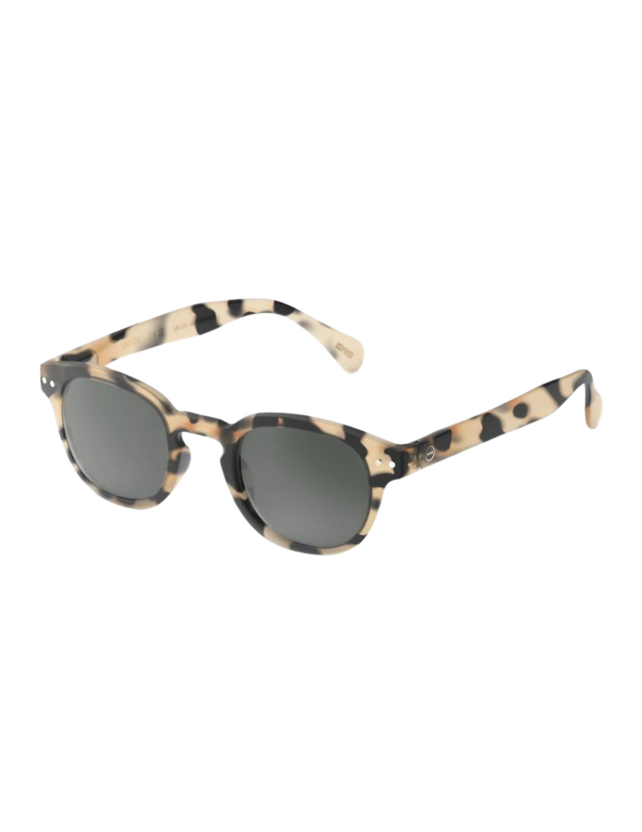 Izipizi Sun #C Polarisierte Sonnenbrille in Hellschildkröte
