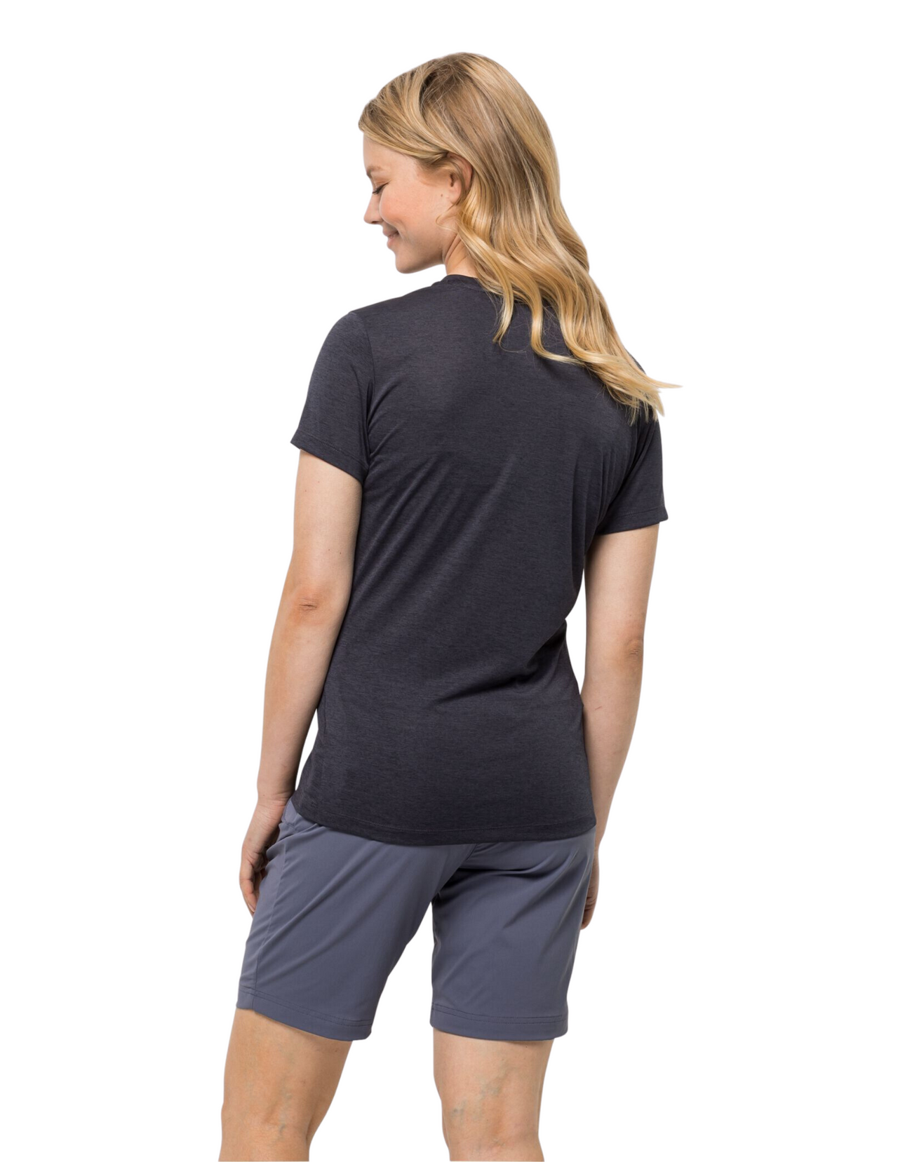 Jack Wolfskin Crosstrail Graphic Kurzarm-Damen-Wander-T-Shirt